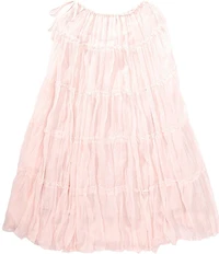 KatieJNYC Big Girls Carly Tiered Long Skirt