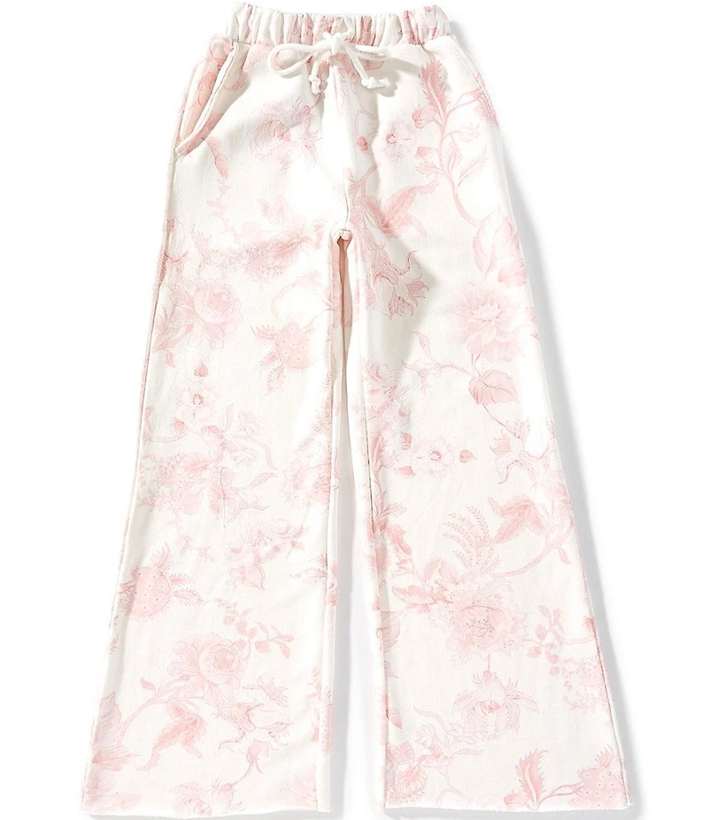 KatieJNYC Big Girls Cody Toile-Printed Lounge Pants