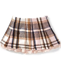 KatieJNYC Big Girls Erica Plaid Skirt