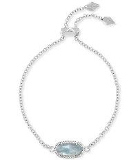 Kendra Scott Elaina Silver Adjustable Chain Bracelet