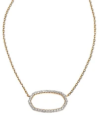 Kendra Scott Elisa 14K Open Frame Short Pendant Necklace
