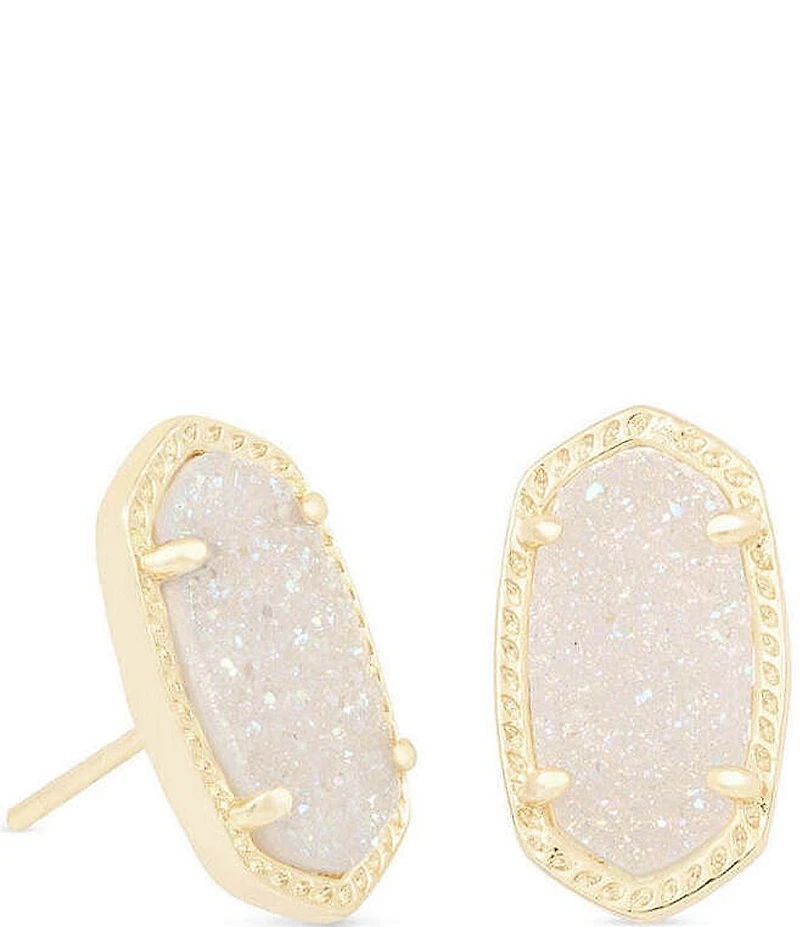 Kendra Scott Ellie Drusy Gold Stud Earrings