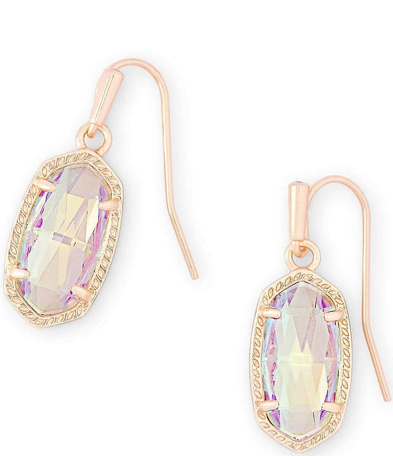 Kendra Scott Lee Rose Gold Drop Earrings
