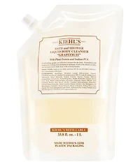 Kiehl's Since 1851 Grapefruit Bath and Shower Liquid Body Cleanser Refill Pouch