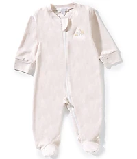 Kissy Kissy Baby Boys Long-Sleeve Forest Fanfare Stripe Footie