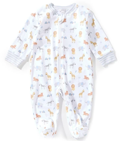 Kissy Kissy Baby Boys Long Sleeve Jungle Hangout Footed Coverall