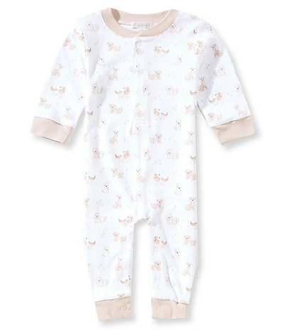 Kissy Kissy Baby Boys Long Sleeve Puppy Print Playsuit