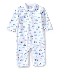 Kissy Kissy Baby Boys Long-Sleeve Traffic-Printed Coverall