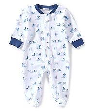 Kissy Kissy Baby Girls Puppy Park Zip Footie