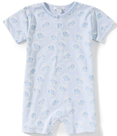 Kissy Kissy Baby Puppy Family Short Print Playsuit