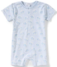 Kissy Kissy Baby Puppy Family Short Print Playsuit