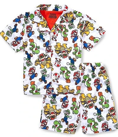 Komar Kids Boys Mario 2-Piece Coat Sleep Set