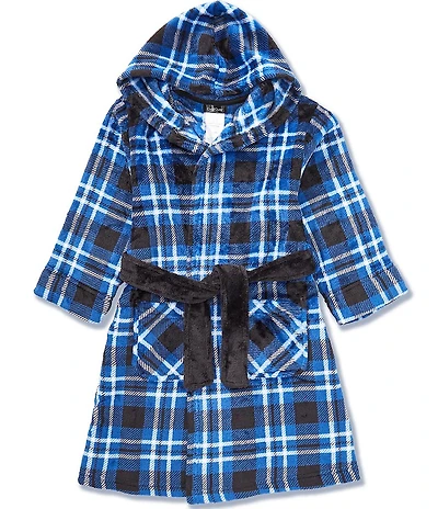 Komar Kids Cuddl Duds Big Boys Long Sleeve Wrap Robe