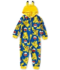 Komar Kids Little/Big Boys Pokemon Long Sleeve Printed Blanket Sleeper