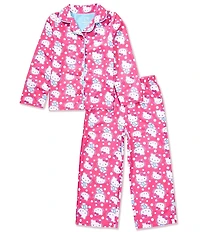 Komar Kids Little/Big Girls Hello Kitty Pajama Set