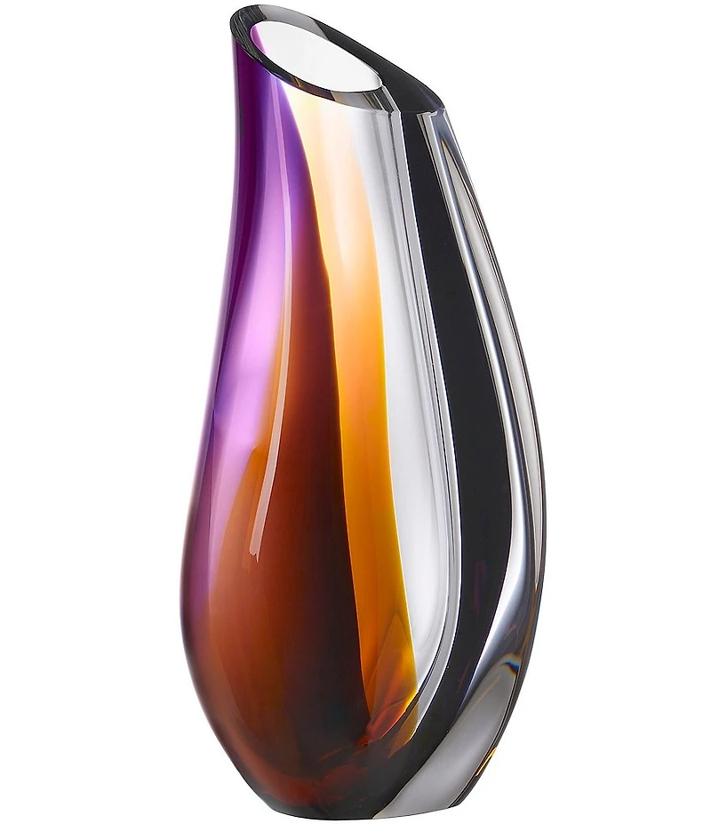 Kosta Boda Orchid Low Vase