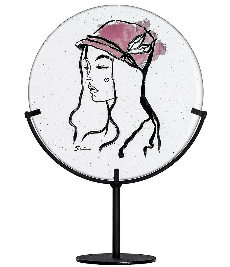 Kosta Boda Smam Lady Hat With Stand