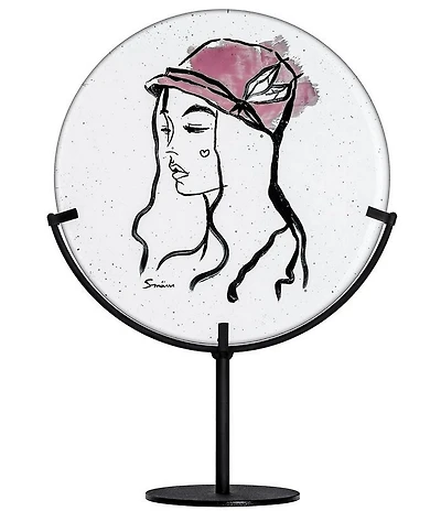 Kosta Boda Smam Lady Hat With Stand
