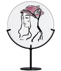Kosta Boda Smam Lady Hat With Stand