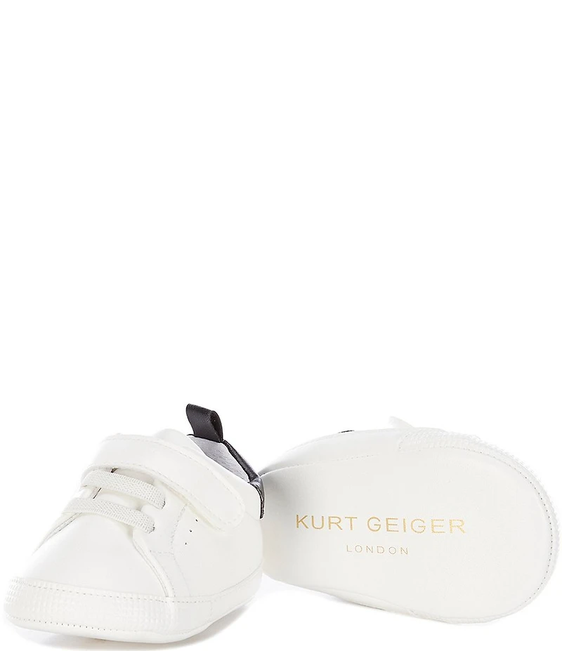 Kurt Geiger London Kids' Laney Alternative Closure Sneaker Crib Shoes (Infant)