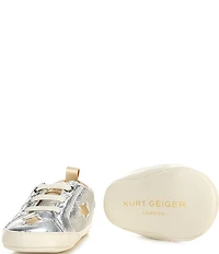 Kurt Geiger London Girls' Lane Star Sneaker Crib Shoes (Infant)
