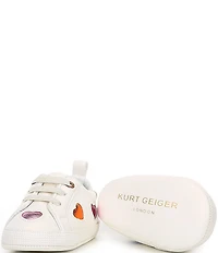 Kurt Geiger London Girls' Mini Lane Love Sneaker Crib Shoes (Infant)