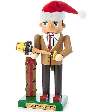 Kurt S. Adler 11#double; A Christmas Story™ Mr. Parker With Leg Lamp Nutcracker Figurine