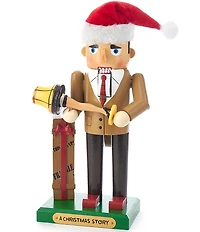 Kurt S. Adler 11#double; A Christmas Story™ Mr. Parker With Leg Lamp Nutcracker Figurine