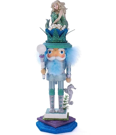 Kurt S. Adler 17.5#double; Hollywood Nutcrackers™ Mermaid King Nutcracker