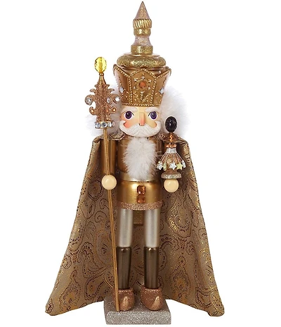 Kurt S. Adler 18#double; Hollywood Nutcrackers™ Gold King Nutcracker