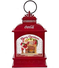 Kurt S. Adler 9#double; Coca-Cola® Battery-Operated LED Santa Lantern