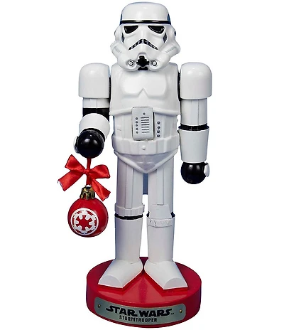 Kurt S. Adler 9.5- Inch Star Wars™ Stormtrooper With Ball Ornament Nutcracker