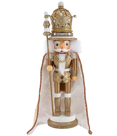 Kurt S. Adler Hollywood™ Collection Gold King Nutcracker, 17.5#double;