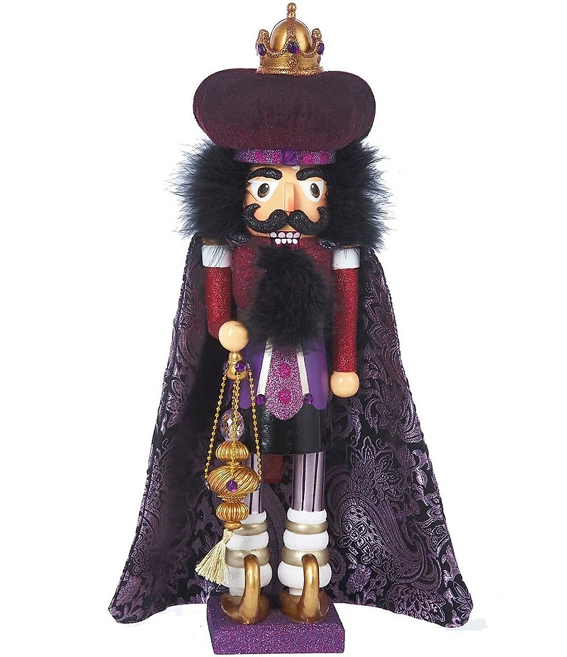 Kurt S. Adler Hollywood Nutcrackers™ Purple King Nutcracker, 18#double;