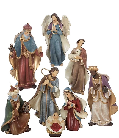 Kurt S. Adler Nativity Set With 8-Piece Set