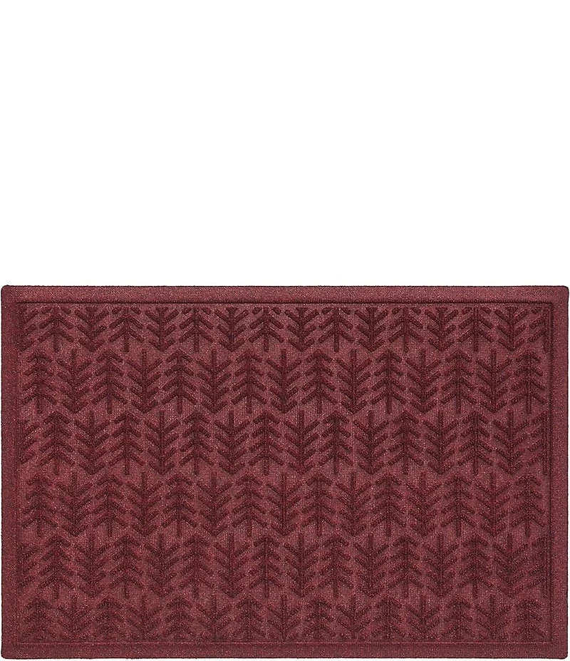 L.L.Bean Everyspace Recycled Waterhog Trees Door Mat
