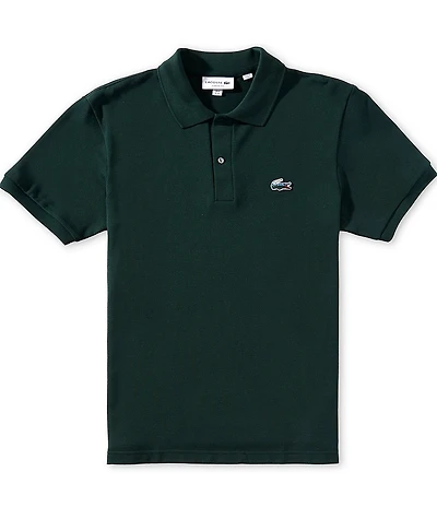 Lacoste Landscape Crocodile Pique Short Sleeve Polo Shirt