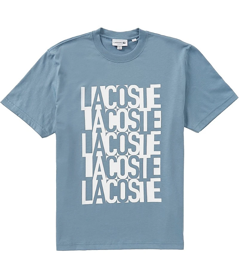 Lacoste Logo Print Short Sleeve T-Shirt