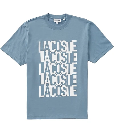 Lacoste Logo Print Short Sleeve T-Shirt