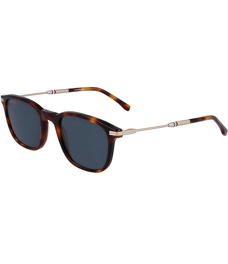 Lacoste Men's L992S 51mm Havana Square Sunglasses