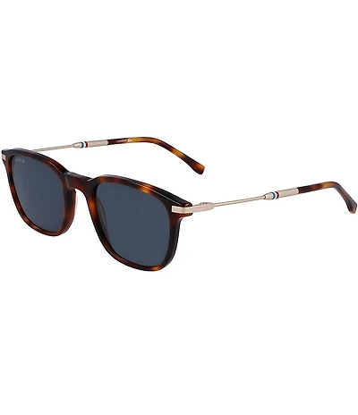 Lacoste Men's L992S 51mm Havana Square Sunglasses