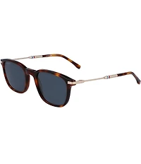 Lacoste Men's L992S 51mm Havana Square Sunglasses