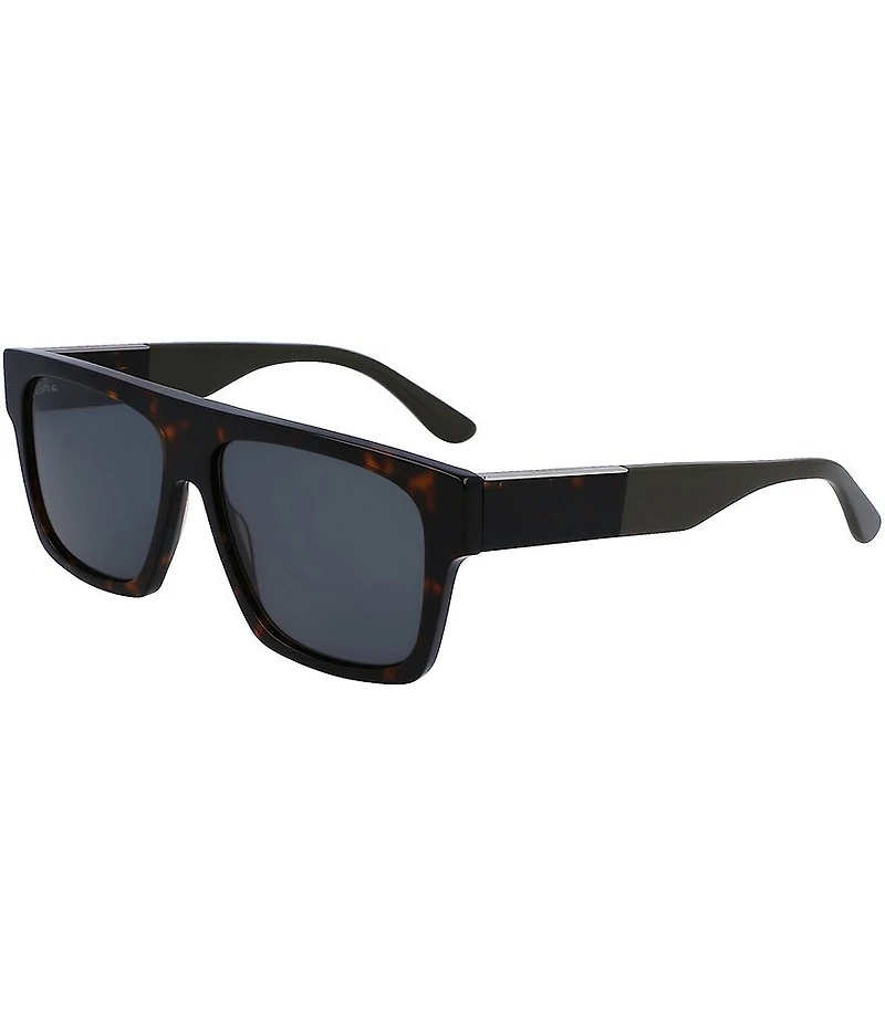 Lacoste Women's L984S 57mm Dark Havana Square Sunglasses
