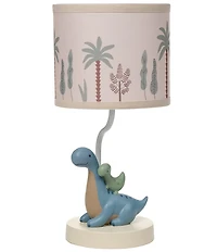 Lambs & Ivy Dino-Might Custom Designed 3D Dinosaur Nursery Lamp with Shade
