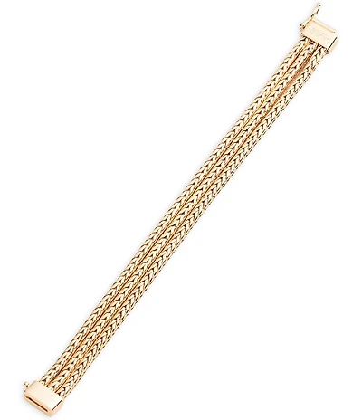 Lauren Ralph Lauren 3-Row Flex Line Bracelet