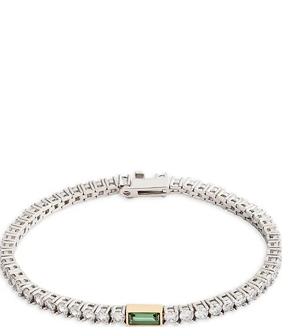 Lauren Ralph Lauren Baguette Center Stone Tennis Line Bracelet