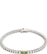 Lauren Ralph Lauren Baguette Center Stone Tennis Line Bracelet
