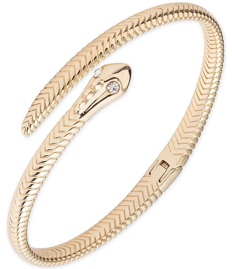 Lauren Ralph Lauren Bypass Snake Cuff Bracelet