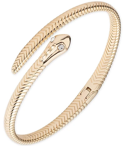 Lauren Ralph Lauren Bypass Snake Cuff Bracelet