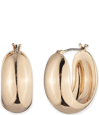 Lauren Ralph Lauren Chubby Puffy Hoop Earrings